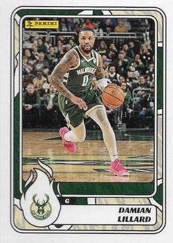 Damian Lillard #23 2024 Panini NBA Sticker & Card Collection Card