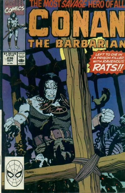 Conan the Barbarian #236 (1990) Comic Books Conan the Barbarian