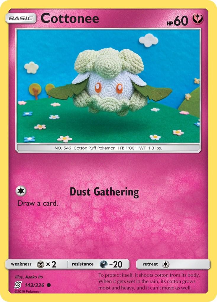 Cottonee #143 Pokemon Unified Minds