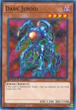 Dark Jeroid SS05-ENB18 YuGiOh Speed Duel Starter Decks: Twisted Nightmares