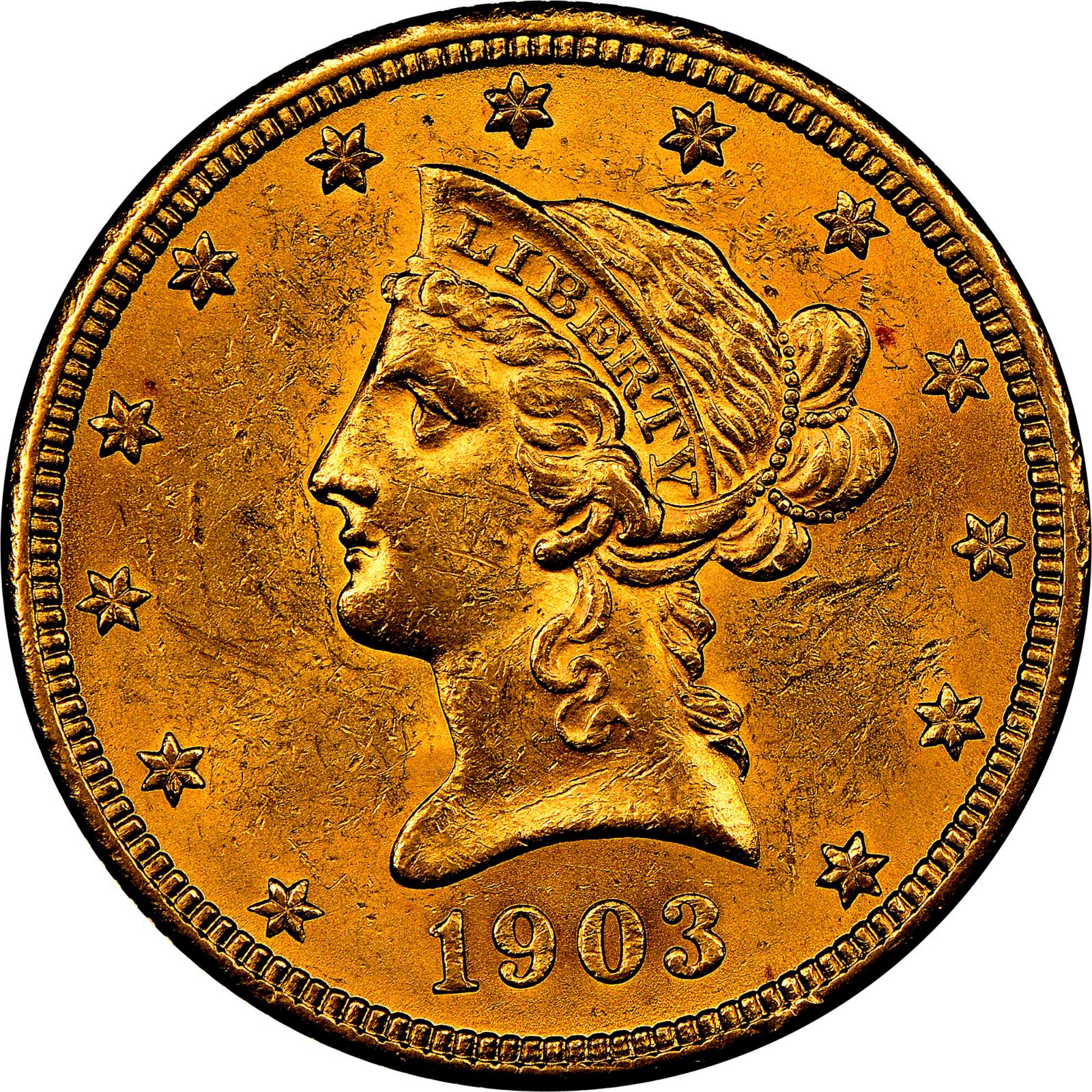 1903 O Coins Liberty Head Gold Eagle
