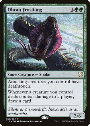 Ohran Frostfang #33 Magic Commander 2019