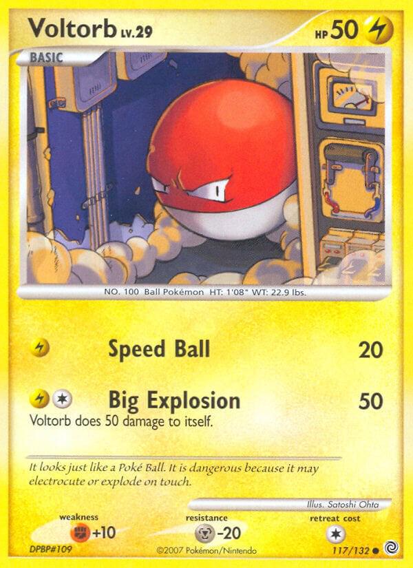 Voltorb #117 Pokemon Secret Wonders