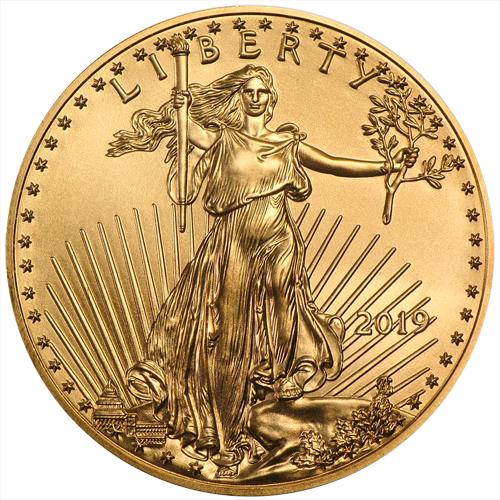 2019 Coins $5 American Gold Eagle