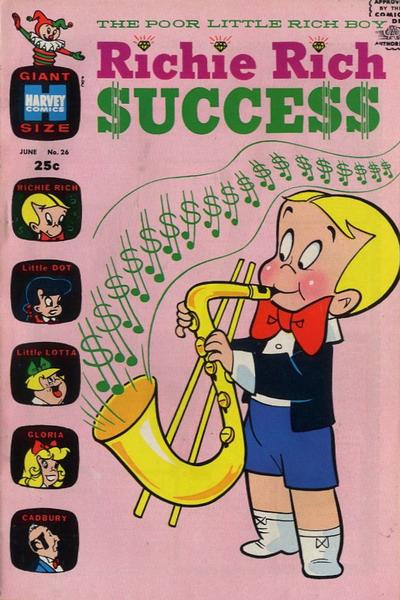 Richie Rich Success Stories #26 (1969) Comic Books Richie Rich Success Stories