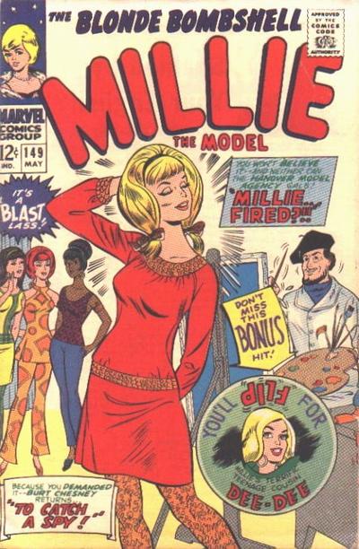 Millie the Model #149 (1967) Comic Books Millie the Model
