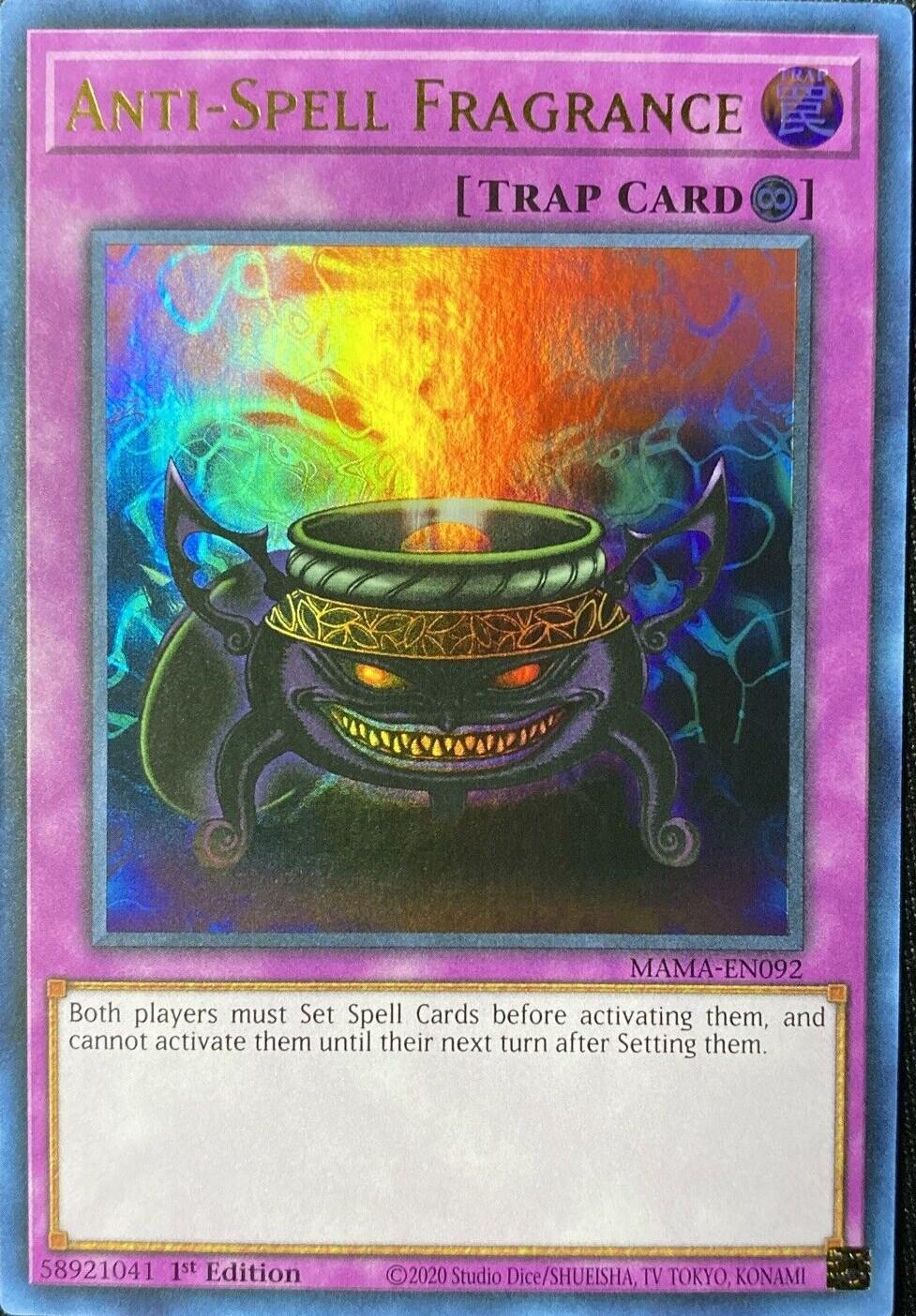 Anti-Spell Fragrance MAMA-EN092 YuGiOh Magnificent Mavens