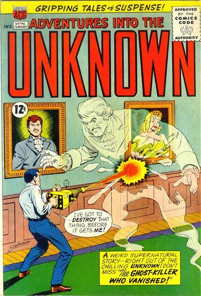 Adventures into the Unknown #146 (1964) Comic Books Adventures into the Unknown