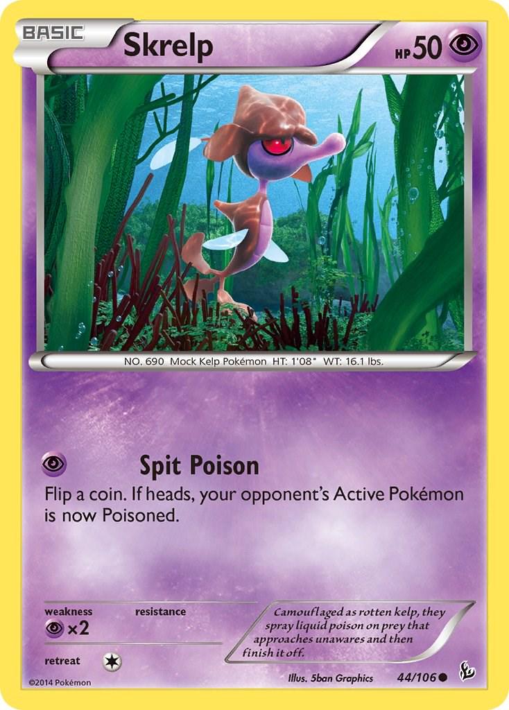 Skrelp #44 Pokemon Flashfire