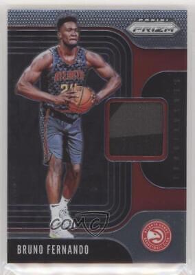 Bruno Fernando #BFO Basketball Cards 2019 Panini Prizm Sensational Swatches