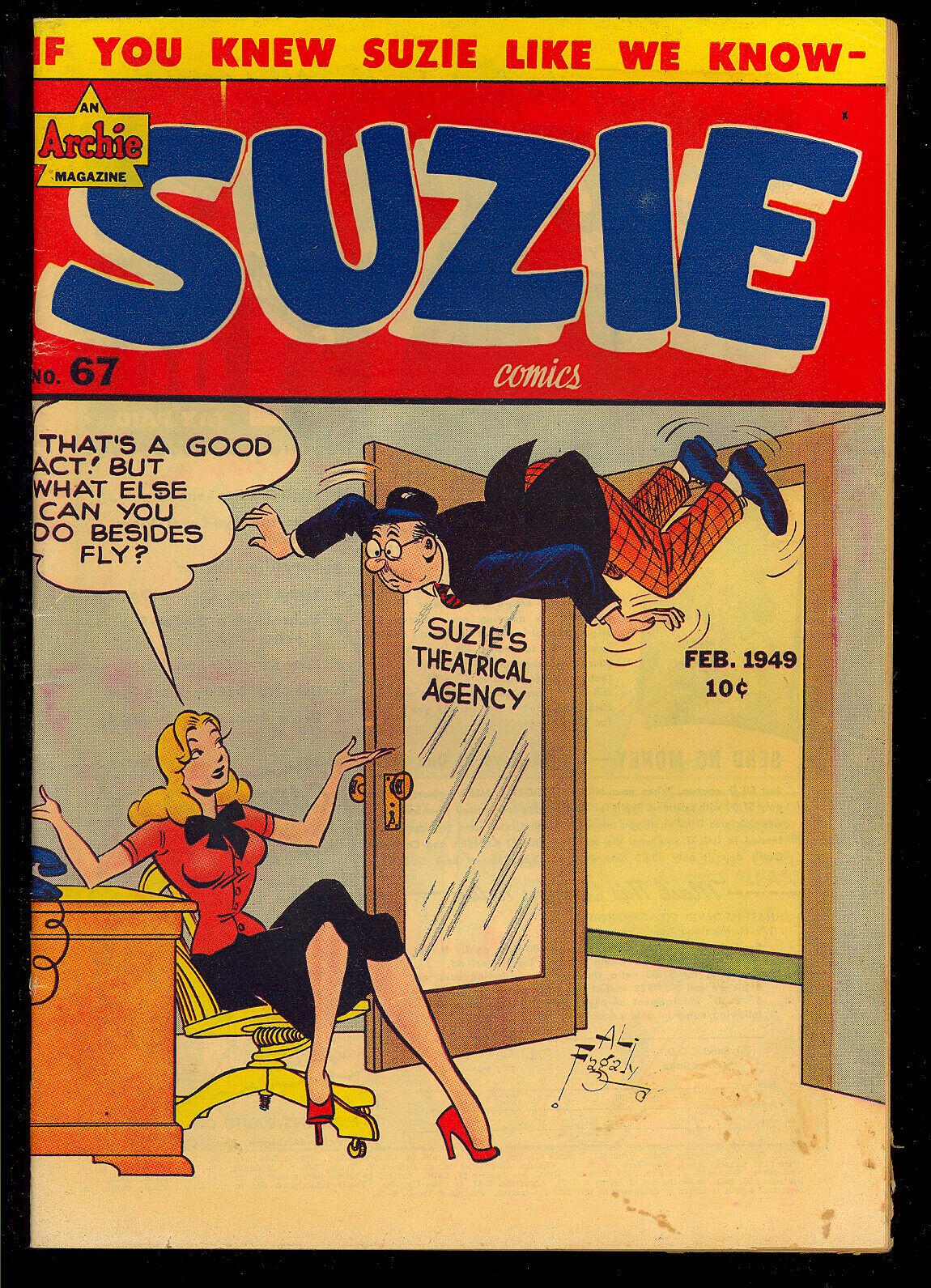 Suzie Comics #67 (1949) Comic Books Suzie Comics
