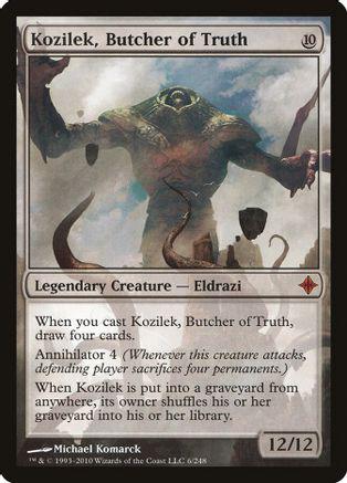 Kozilek, Butcher of Truth Magic Rise of the Eldrazi