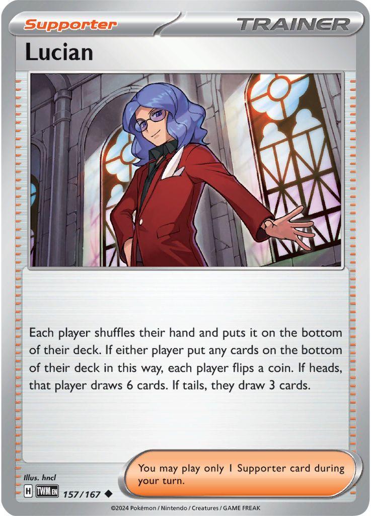 Lucian #157 Pokemon Twilight Masquerade