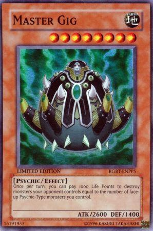 Master Gig RGBT-ENPP5 YuGiOh Duelist Pack Collection Tin 2009