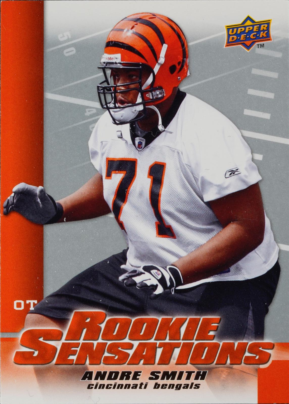 Andre Smith #RS-SM Football Cards 2009 Upper Deck Rookie Sensations
