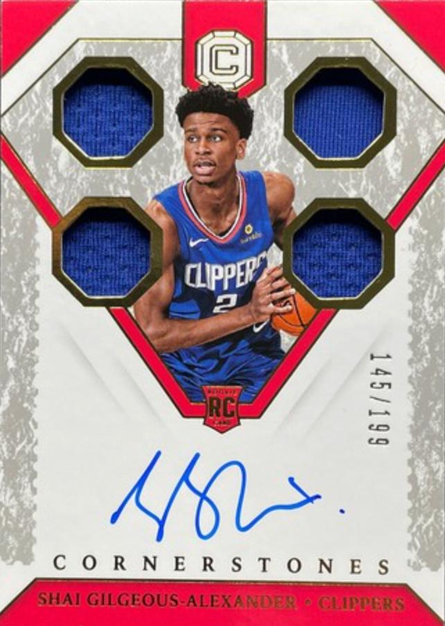 Shai Gilgeous Alexander [Rookie Autograph Relics] #161