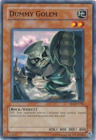 Dummy Golem DR3-EN196 YuGiOh Dark Revelation Volume 3