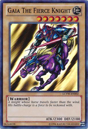 Gaia The Fierce Knight LCYW-EN002 YuGiOh Legendary Collection 3: Yugi's World Mega Pack