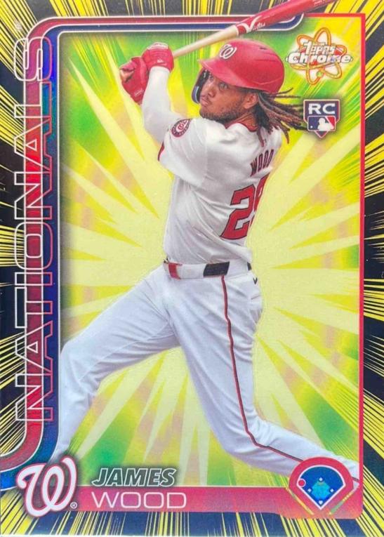 James Wood #RR-7 Prices | 2025 Topps Chrome Radiating Rookie