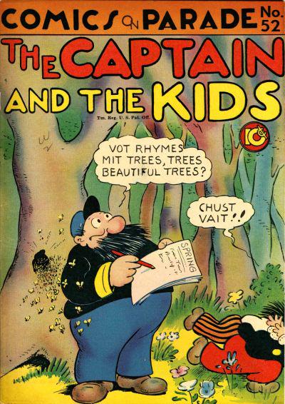 Comics on Parade #52 (1946) Comic Books Comics on Parade