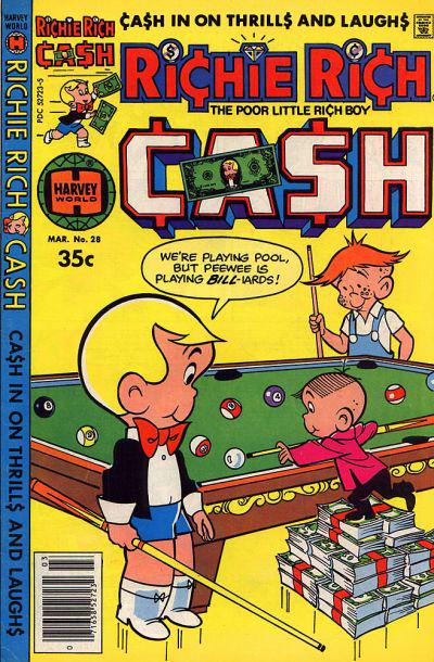 Richie Rich Cash #28 (1979) Comic Books Richie Rich Cash