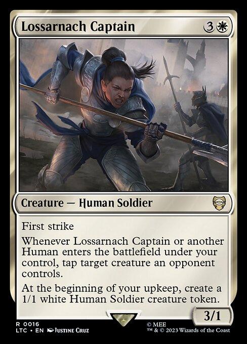 Lossarnach Captain #16 Magic Lord of the Rings Commander
