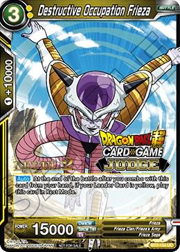 Destructive Occupation Frieza front