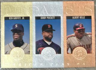 Ken Griffey Jr. / Kirby Puckett / Albert Belle