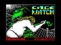 Loding Screen | Cage Match ZX Spectrum