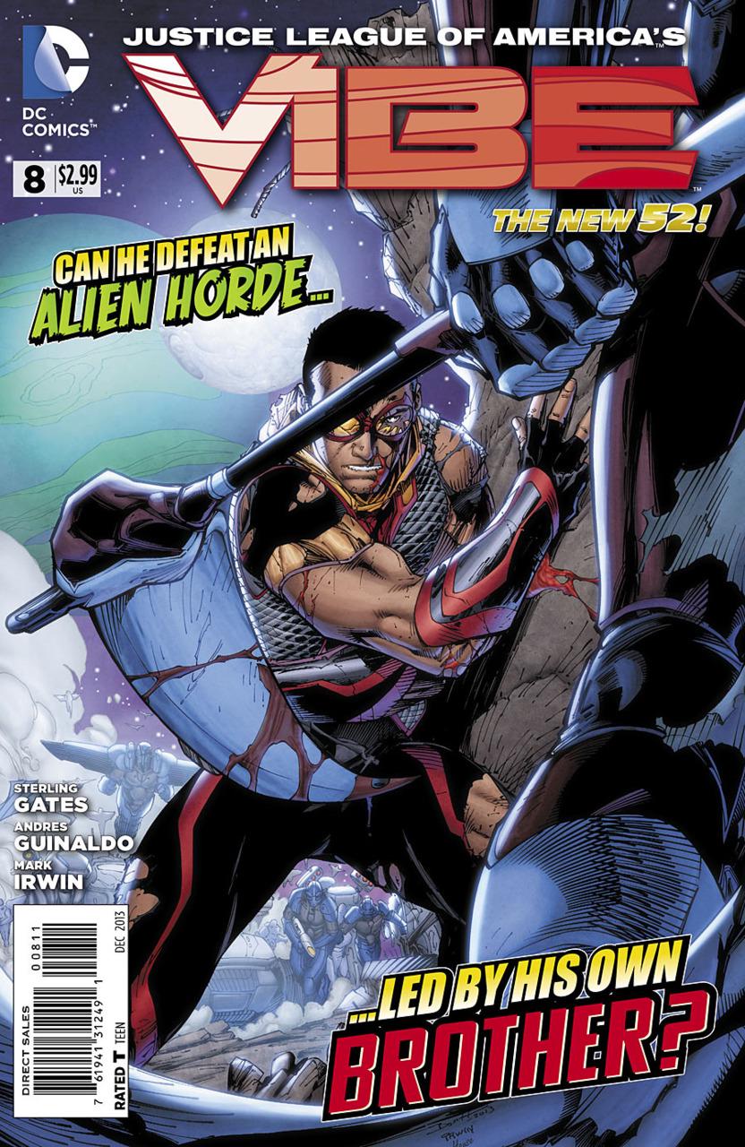 Justice League of America's Vibe #8 (2013) Comic Books Justice League of America's Vibe