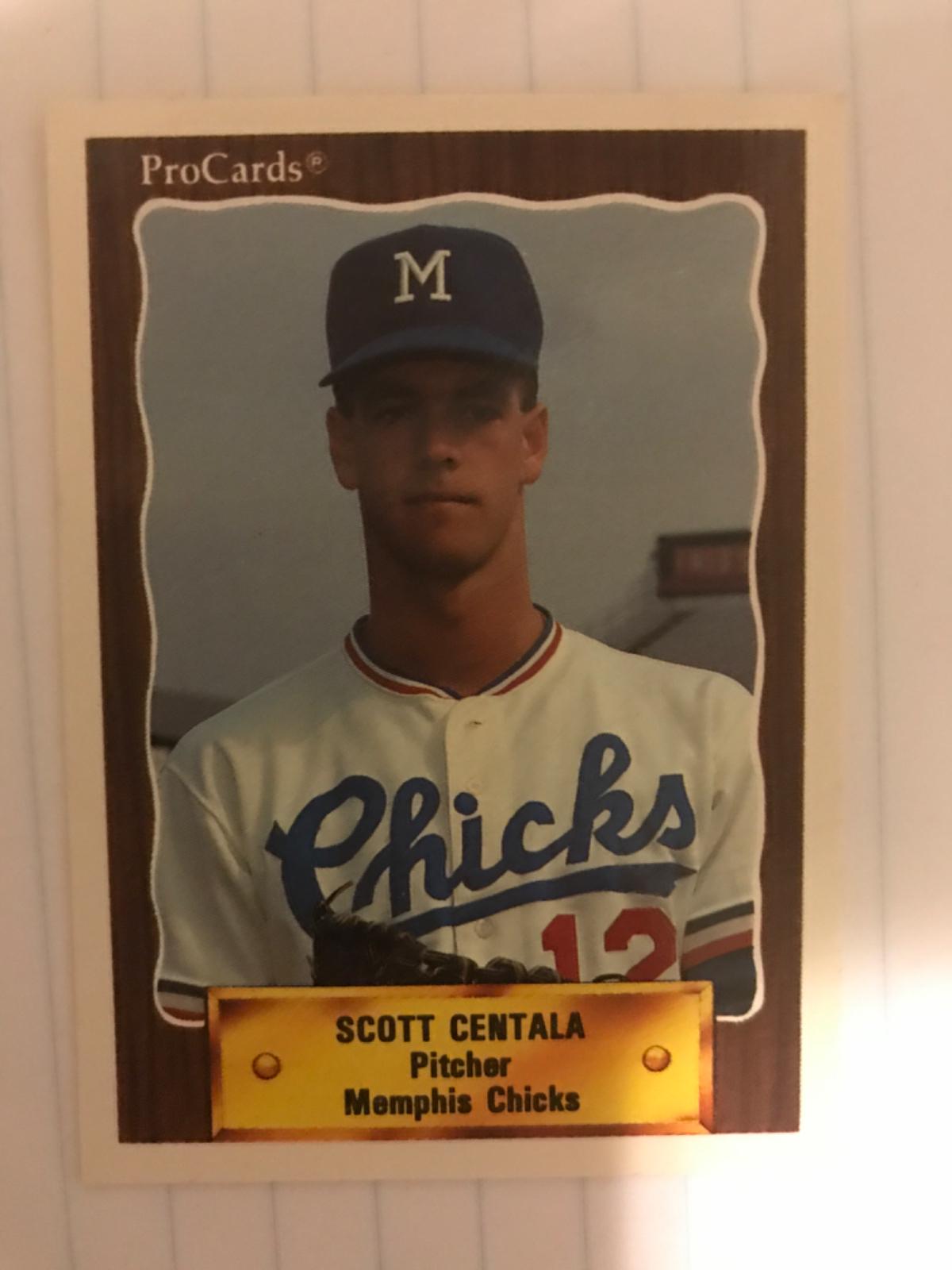 Scott Centala #1001 Baseball Cards 1990 Procards