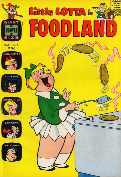 Little Lotta Foodland #3 (1964) Comic Books Little Lotta Foodland