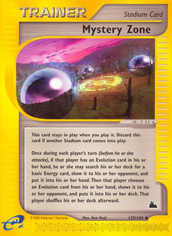 Mystery Zone #137 Pokemon Skyridge