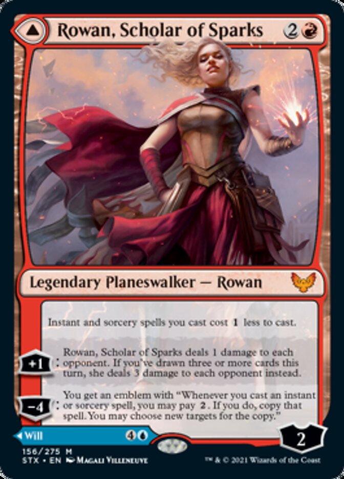 Rowan, Scholar of Sparks & Will, Scholar of Frost Magic Strixhaven School of Mages