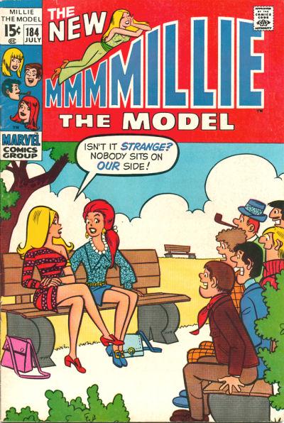 Millie the Model #184 (1970) Comic Books Millie the Model
