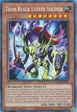 Toon Black Luster Soldier [Collector's Rare 1st Edition Toon Black Luster Soldier [Collector's Rare 1st Edition