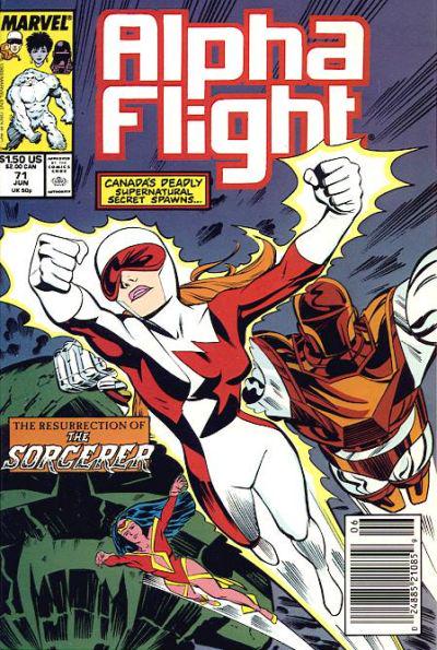Alpha Flight #71 (1989) Comic Books Alpha Flight