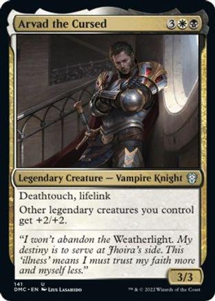 Arvad the Cursed #141 Magic Dominaria United Commander