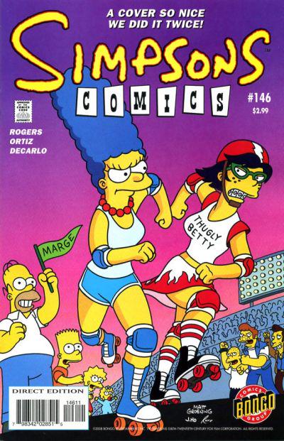 Simpsons Comics #146 (2008) Comic Books Simpsons Comics