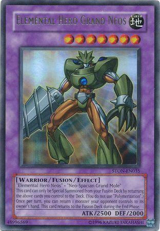 Elemental Hero Grand Neos STON-EN035 YuGiOh Strike of Neos