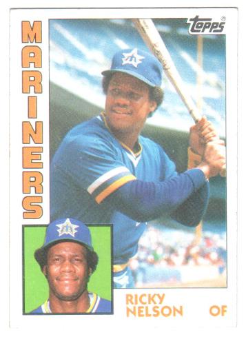 1984 Topps Ricky Nelson #672 card