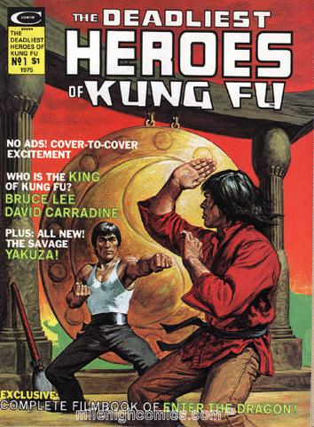 The Deadliest Heroes of Kung Fu #1 (1975) Comic Books The Deadliest Heroes of Kung Fu