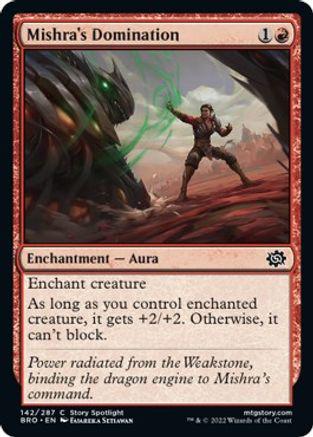 Mishra's Domination #142 Magic Brother's War