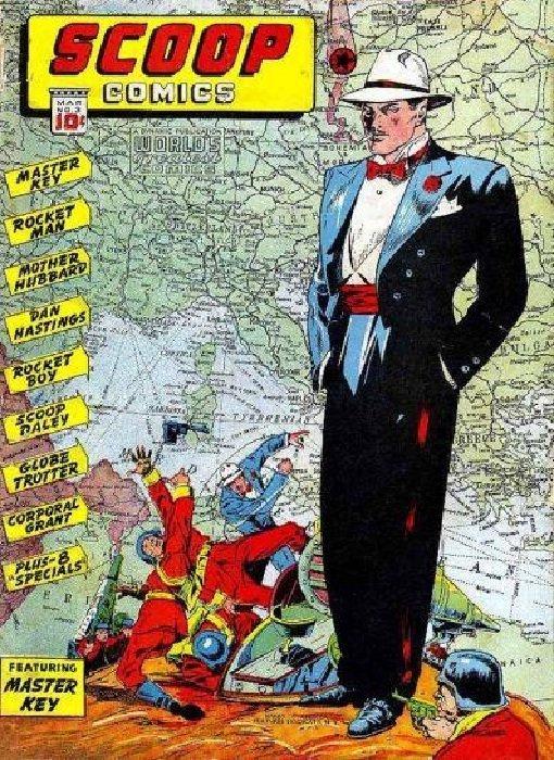 Scoop Comics #3 (1942) Comic Books Scoop Comics