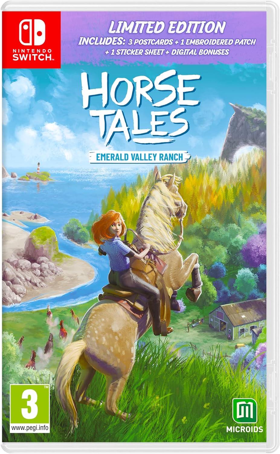 Carátula de Horse Tales: Emerald Valley Ranch Limited Edition para Switch (edición PAL España)