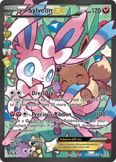 Sylveon EX #RC32 Cover Art