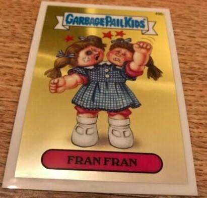 FRAN Fran #49b 2014 Garbage Pail Kids Chrome