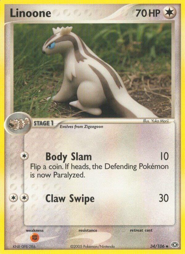Linoone #34 Pokemon Emerald