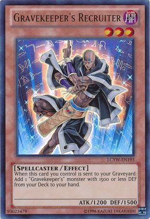 Gravekeeper's Recruiter LCYW-EN193 YuGiOh Legendary Collection 3: Yugi's World Mega Pack