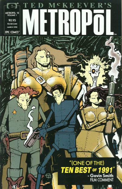 Ted McKeever's Metropol #12 (1992) Comic Books Ted McKeever's Metropol